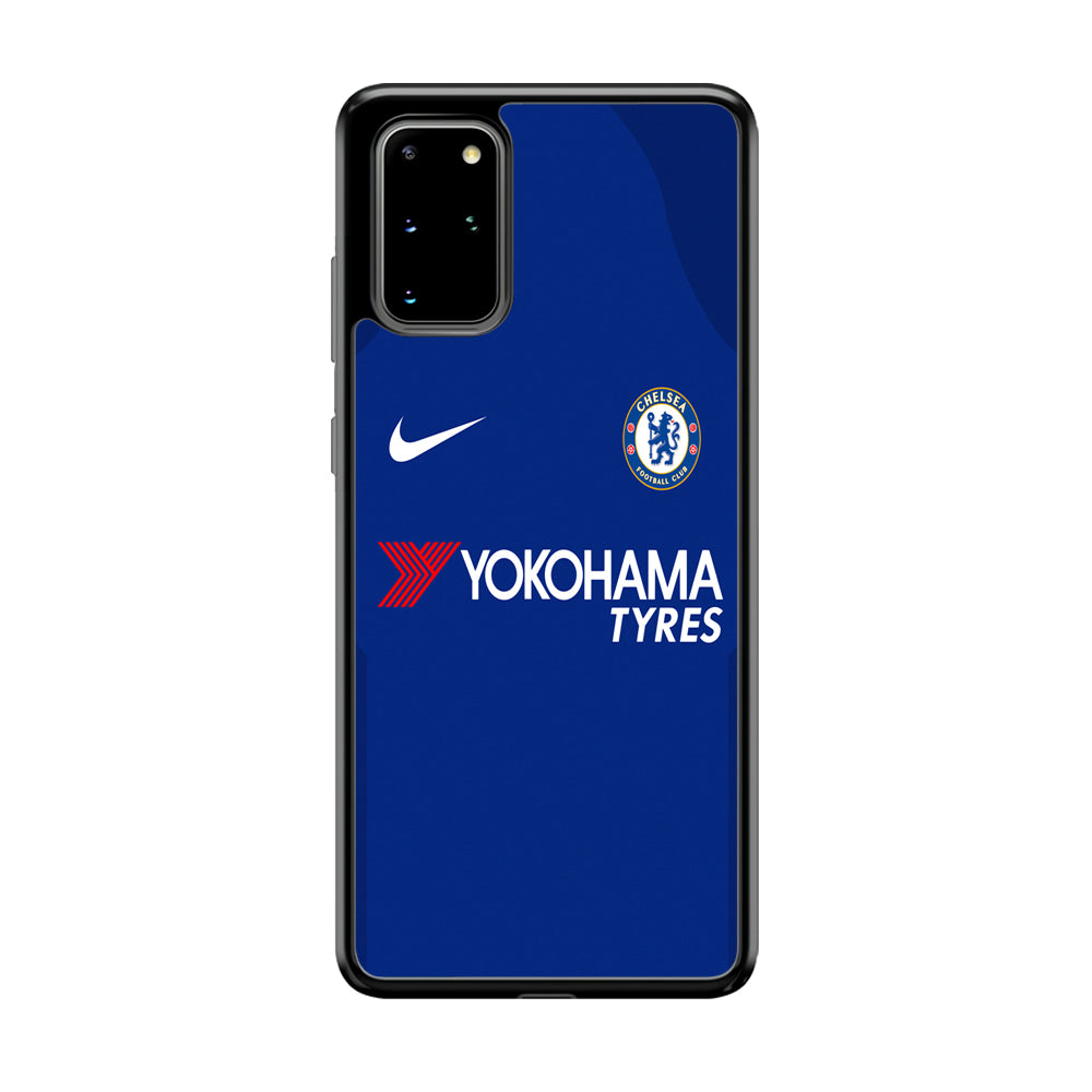 FB Chelsea Jersey Samsung Galaxy S20 Plus Case-Phone Case-Tempered Glass Case-Altracase