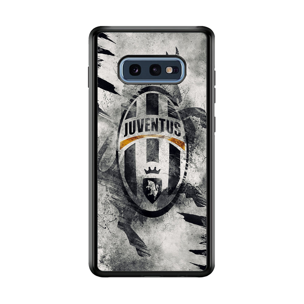 FB Juventus Samsung Galaxy S10E Case-Phone Case-Rubber Black (2D Case)-Altracase