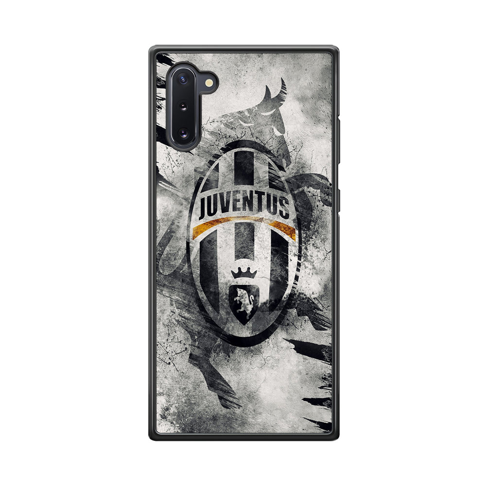FB Juventus Samsung Galaxy Note 10 Case-Phone Case-Rubber Black (2D Case)-Altracase