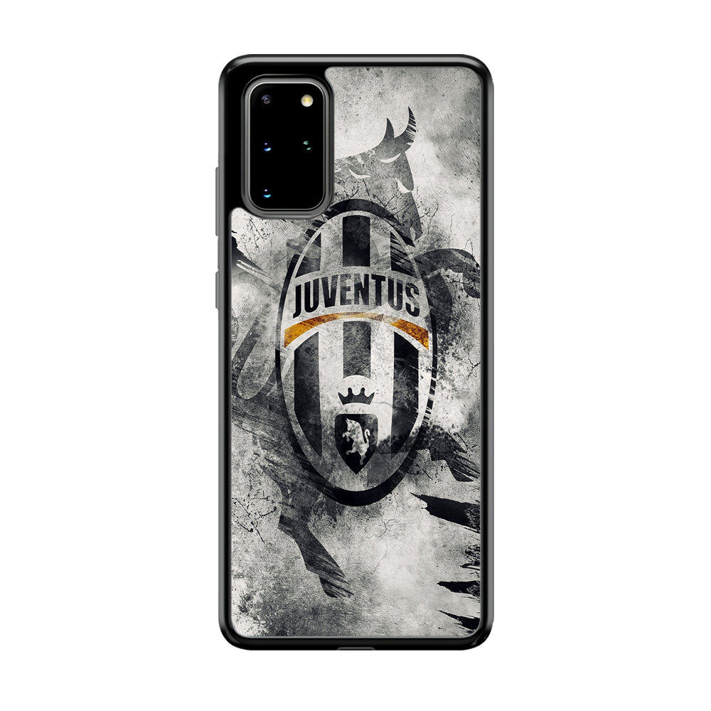 FB Juventus Samsung Galaxy S20 Plus Case-Phone Case-Rubber Black (2D Case)-Altracase