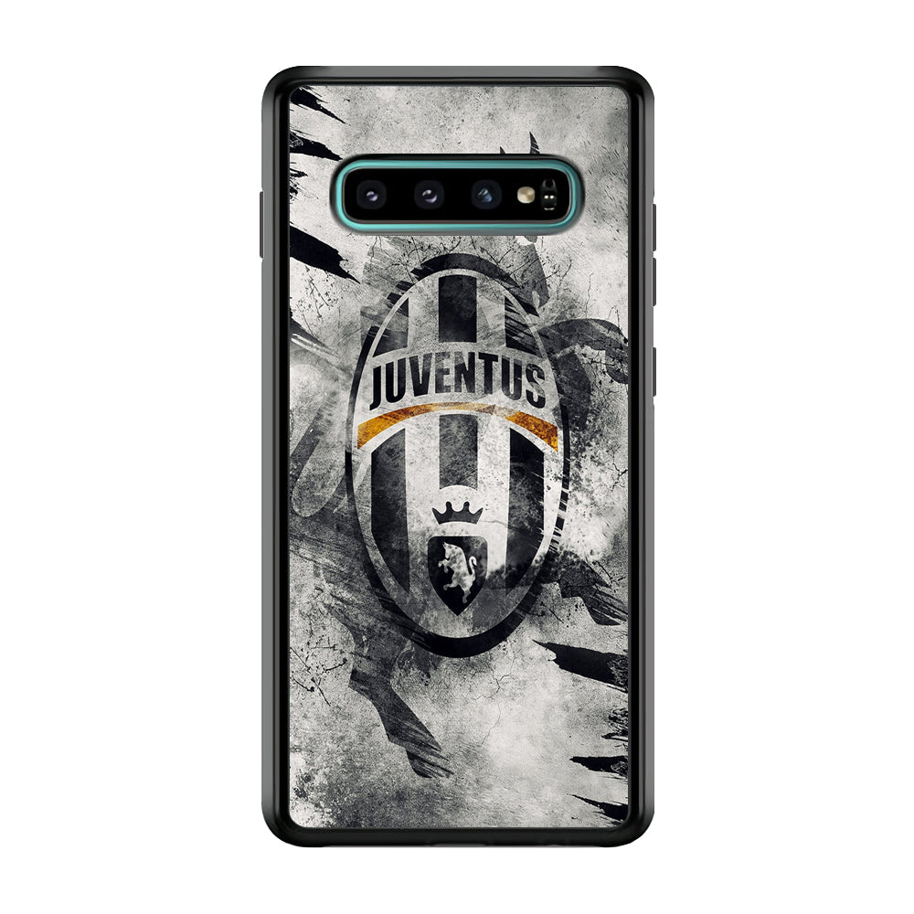FB Juventus Samsung Galaxy S10 Plus Case-Phone Case-Rubber Black (2D Case)-Altracase