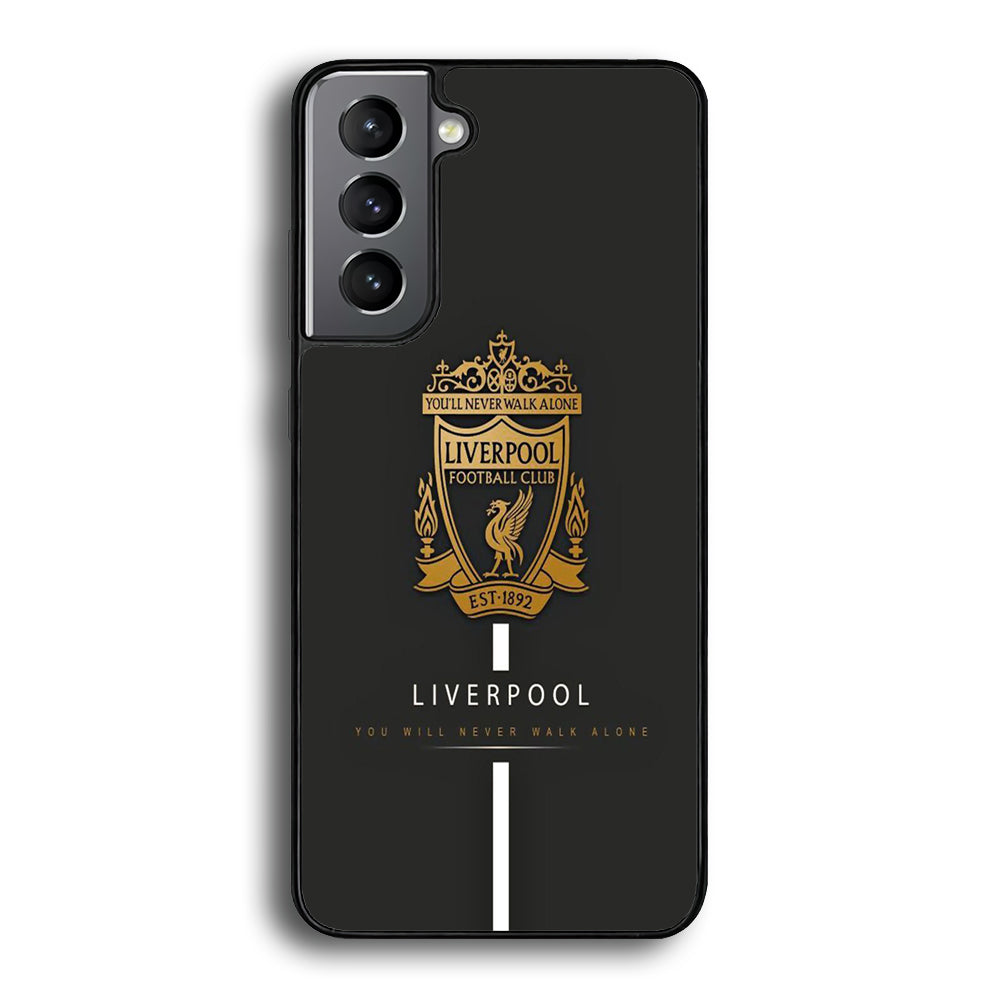 FB Liverpool 001 Samsung Galaxy S25 Case-Phone Case-Rubber Black (2D Case)-Altracase