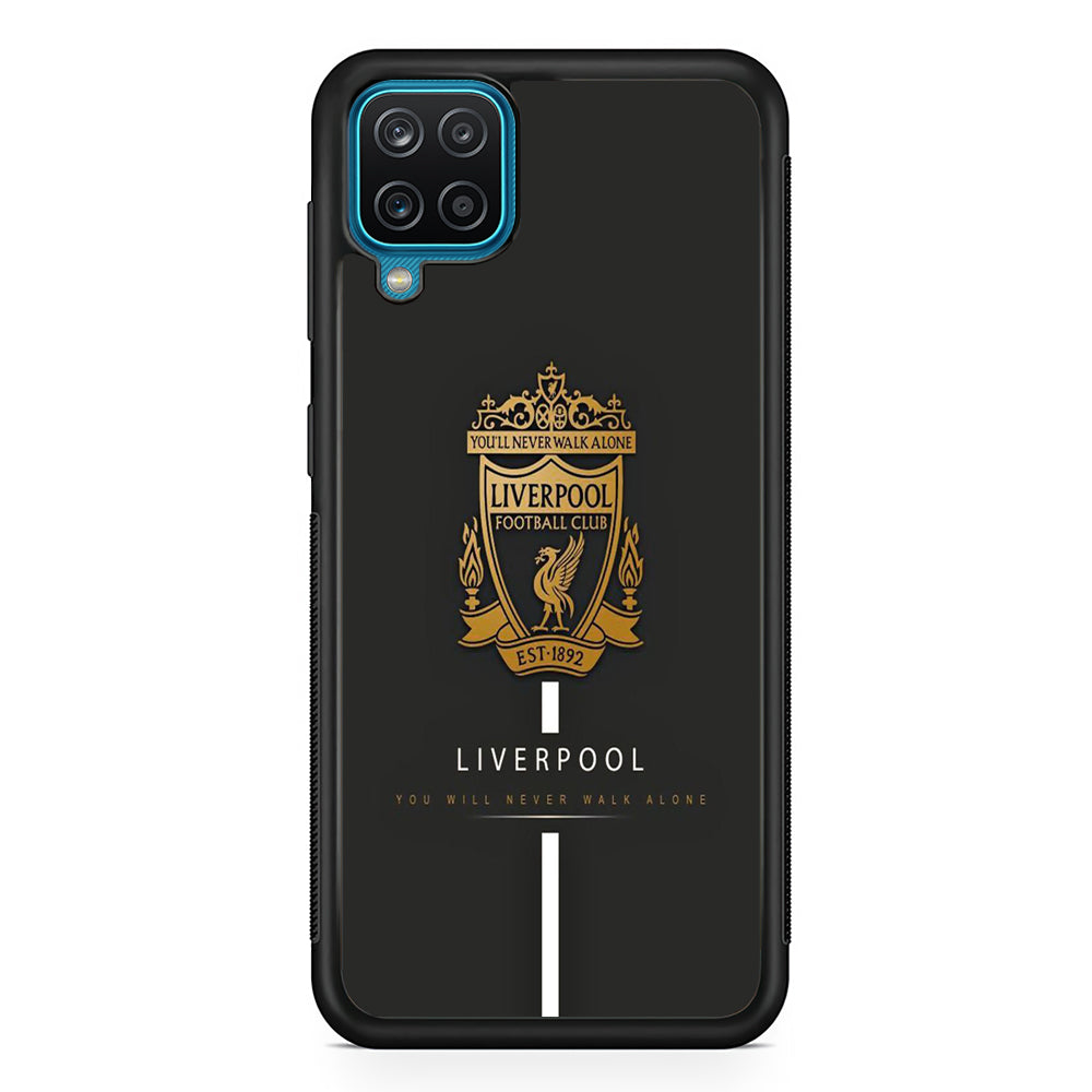 FB Liverpool 001 Samsung Galaxy A12 Case-Phone Case-Rubber Black (2D Case)-Altracase