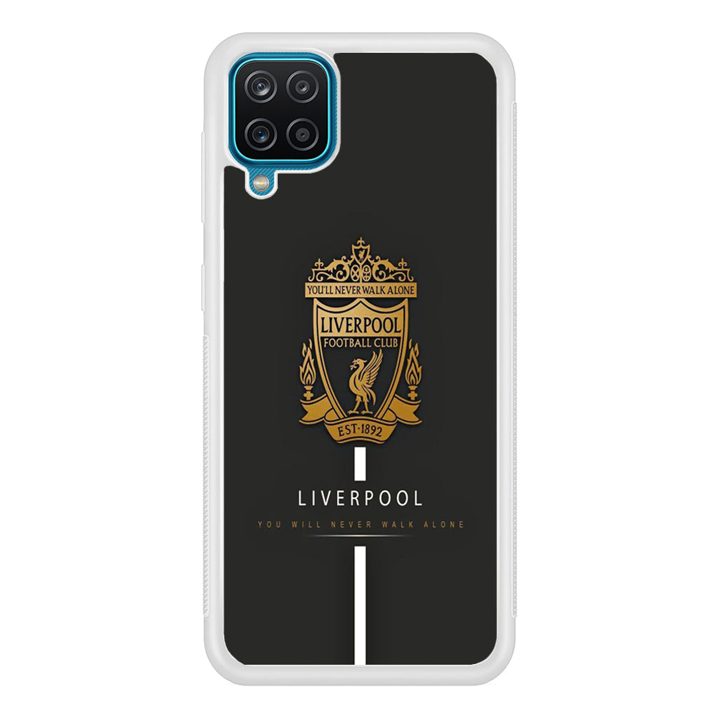 FB Liverpool 001 Samsung Galaxy A12 Case-Phone Case-Rubber White (2D Case)-Altracase
