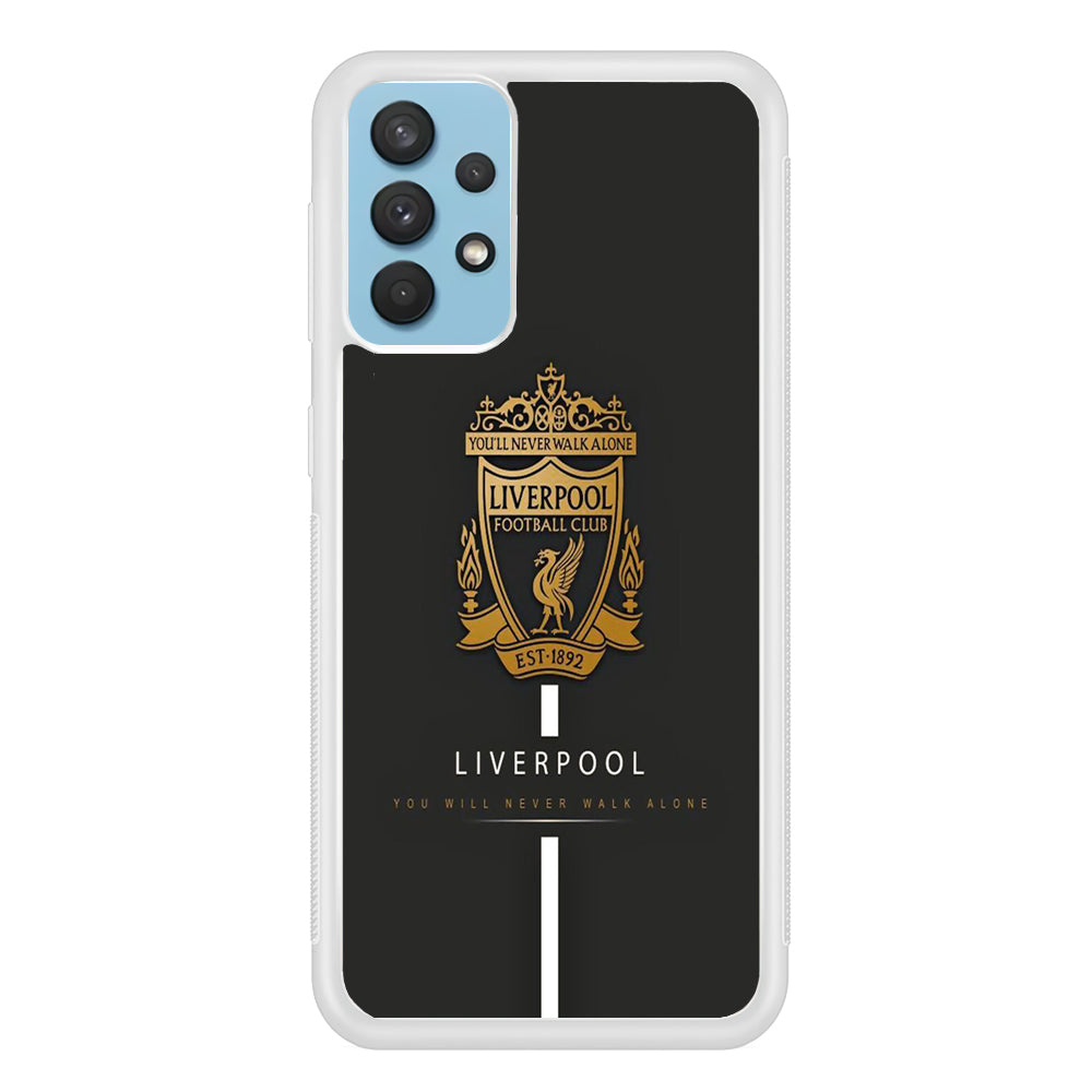 FB Liverpool 001 Samsung Galaxy A32 Case-Phone Case-Rubber White (2D Case)-Altracase