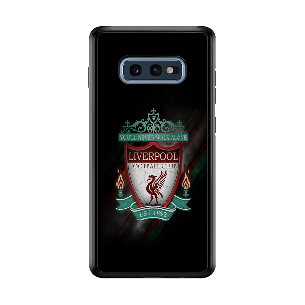 FB Liverpool Samsung Galaxy S10E Case-Phone Case-Rubber Black (2D Case)-Altracase