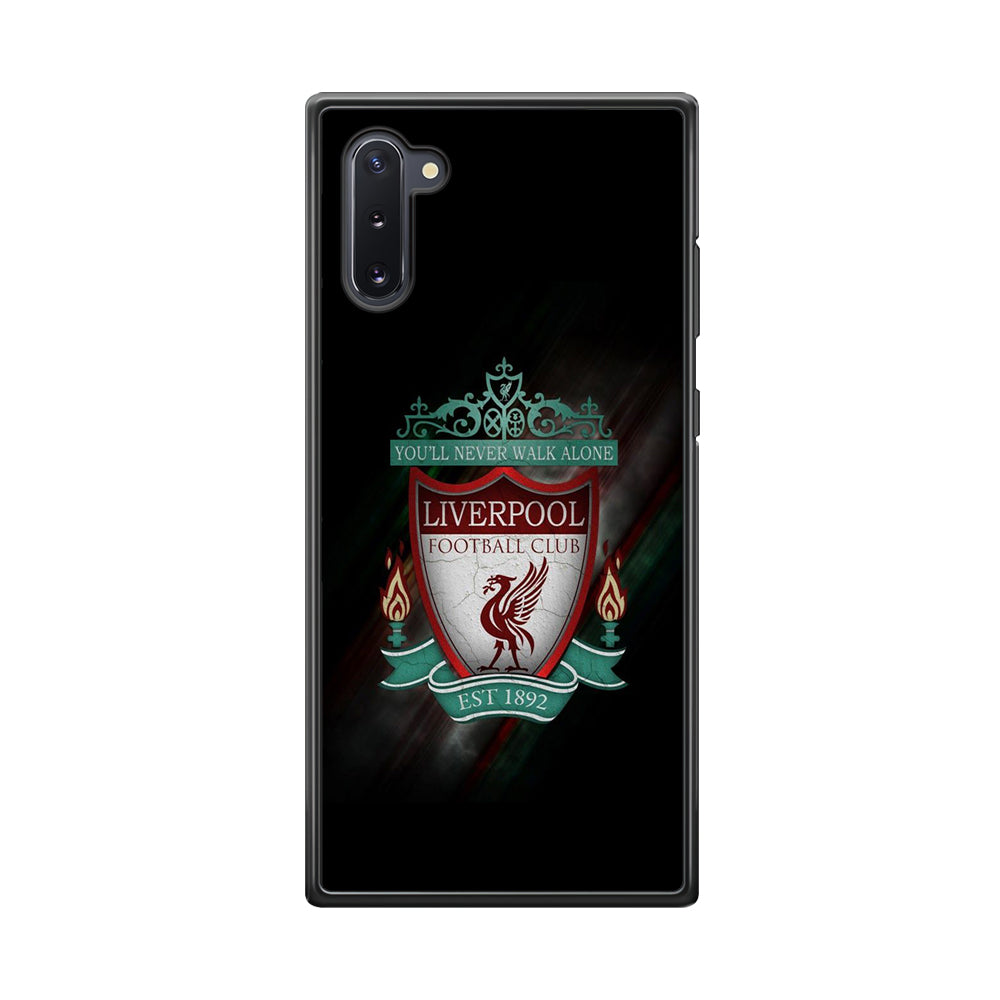 FB Liverpool Samsung Galaxy Note 10 Case-Phone Case-Rubber Black (2D Case)-Altracase