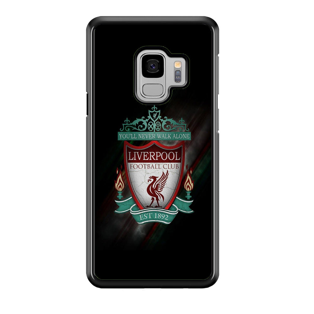 FB Liverpool Samsung Galaxy S9 Case-Phone Case-Rubber Black (2D Case)-Altracase