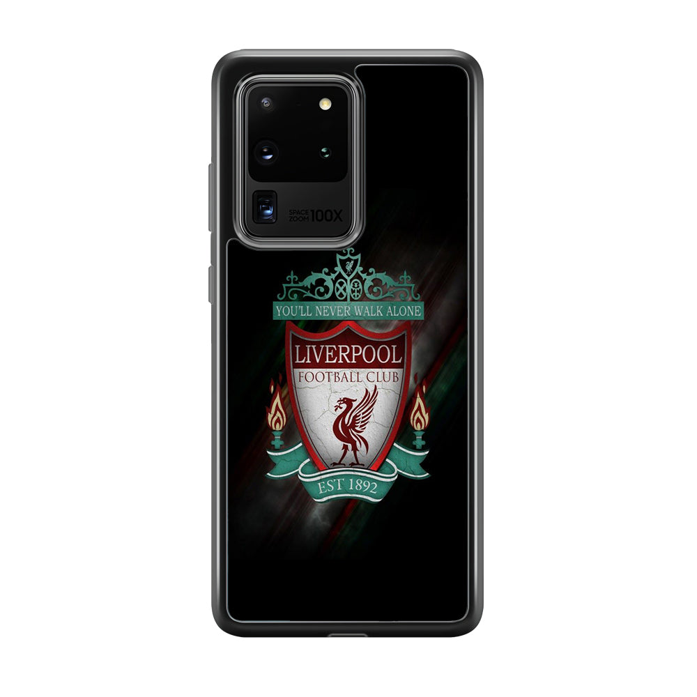 FB Liverpool Samsung Galaxy S20 Ultra Case-Phone Case-Rubber Black (2D Case)-Altracase