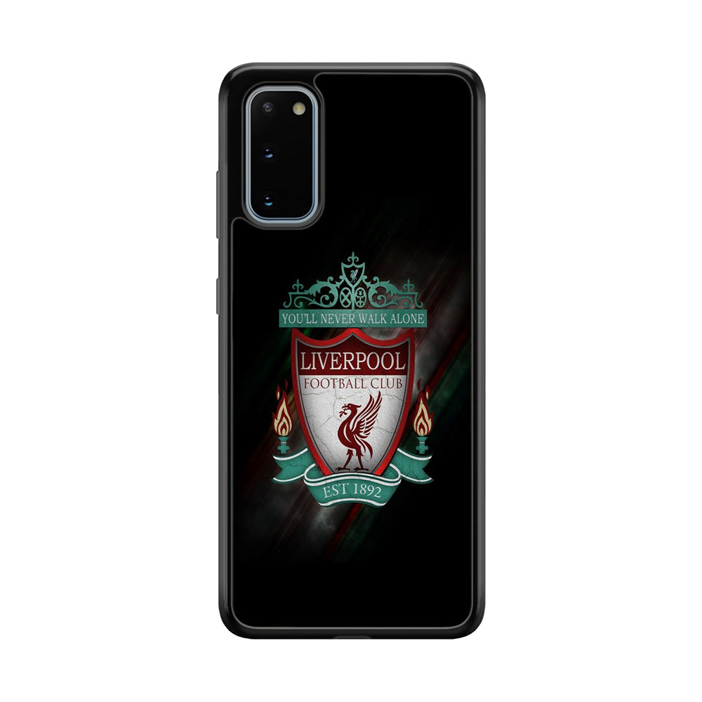 FB Liverpool Samsung Galaxy S20 Case-Phone Case-Rubber Black (2D Case)-Altracase