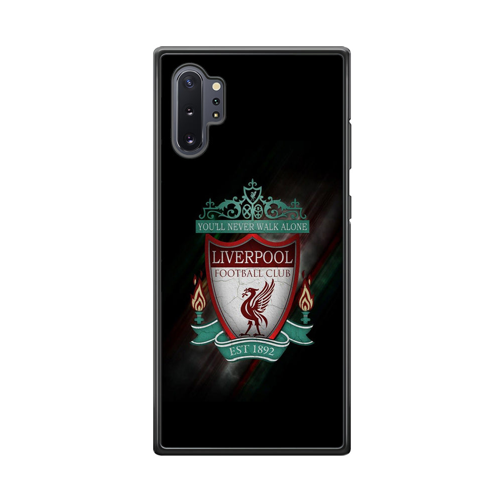 FB Liverpool Samsung Galaxy Note 10 Plus Case-Phone Case-Rubber Black (2D Case)-Altracase