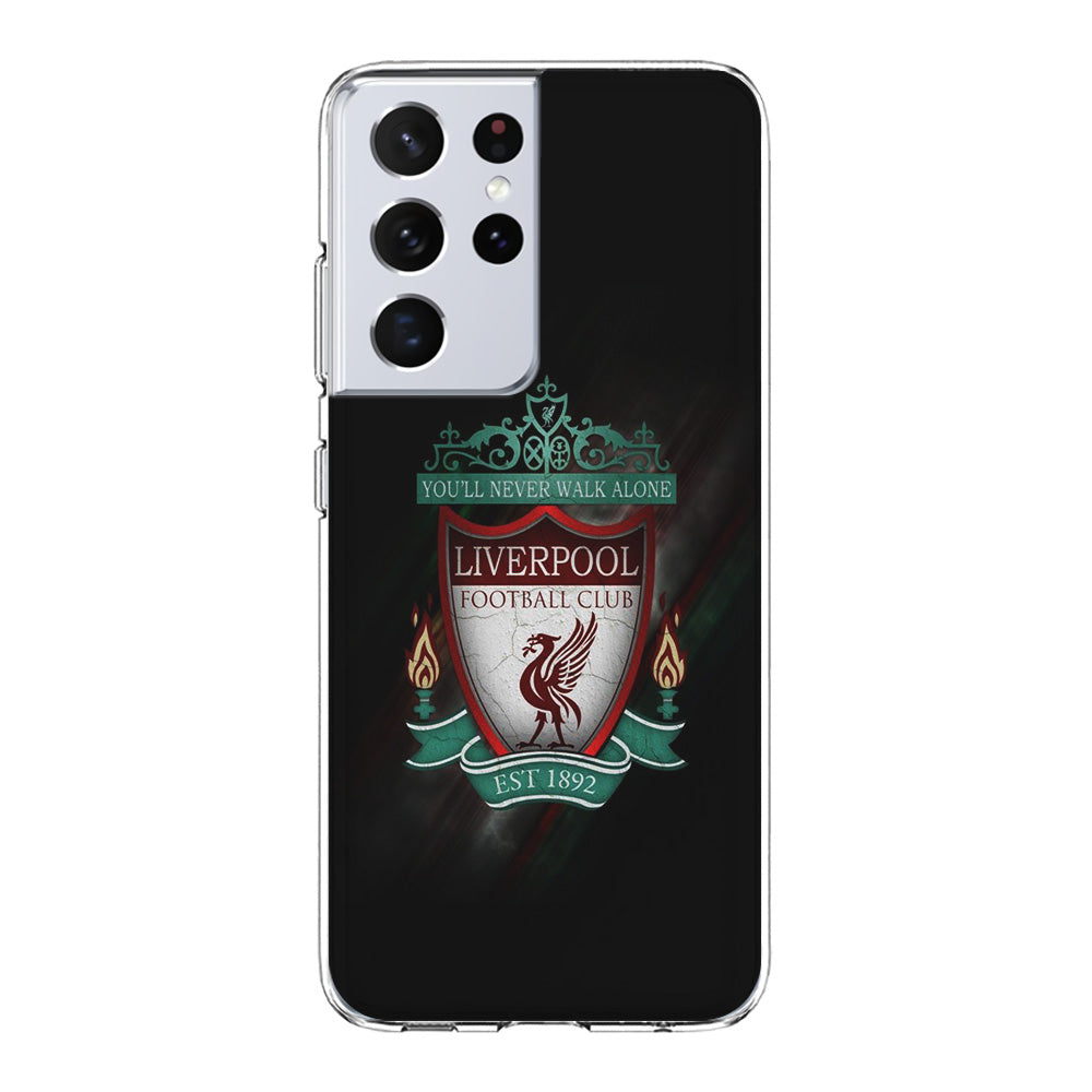 FB Liverpool Samsung Galaxy S21 Ultra Case-Phone Case-Clear Soft Case-Altracase