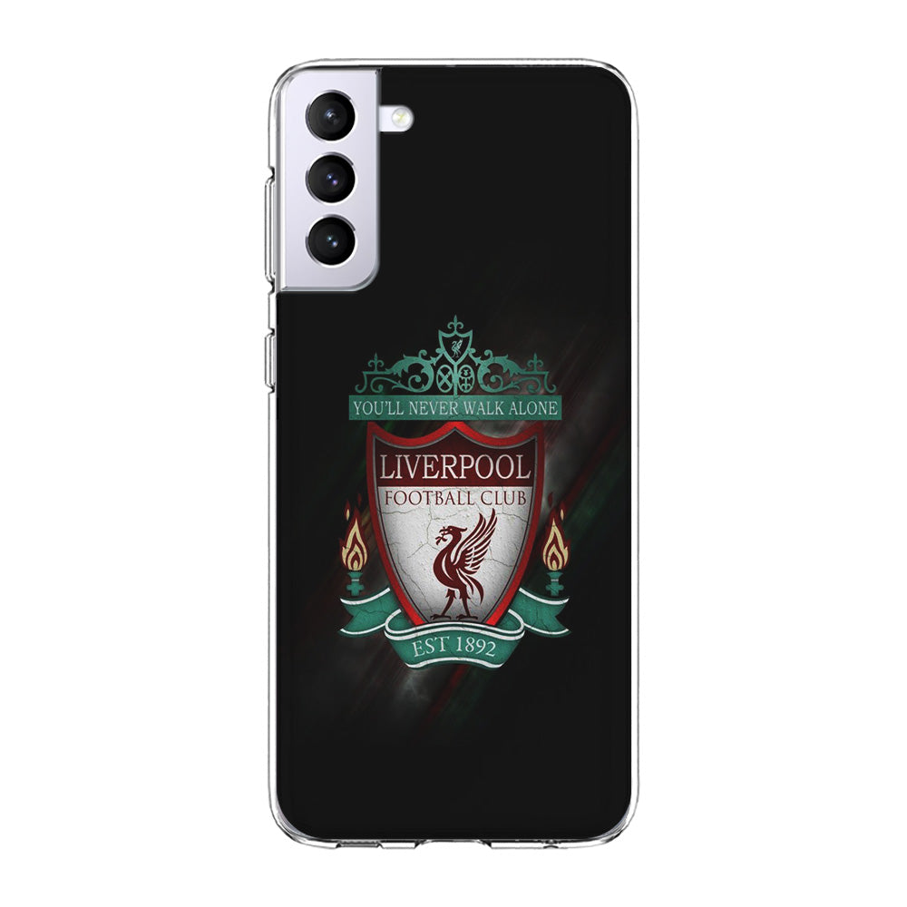 FB Liverpool Samsung Galaxy S21 Plus Case-Phone Case-Clear Soft Case-Altracase