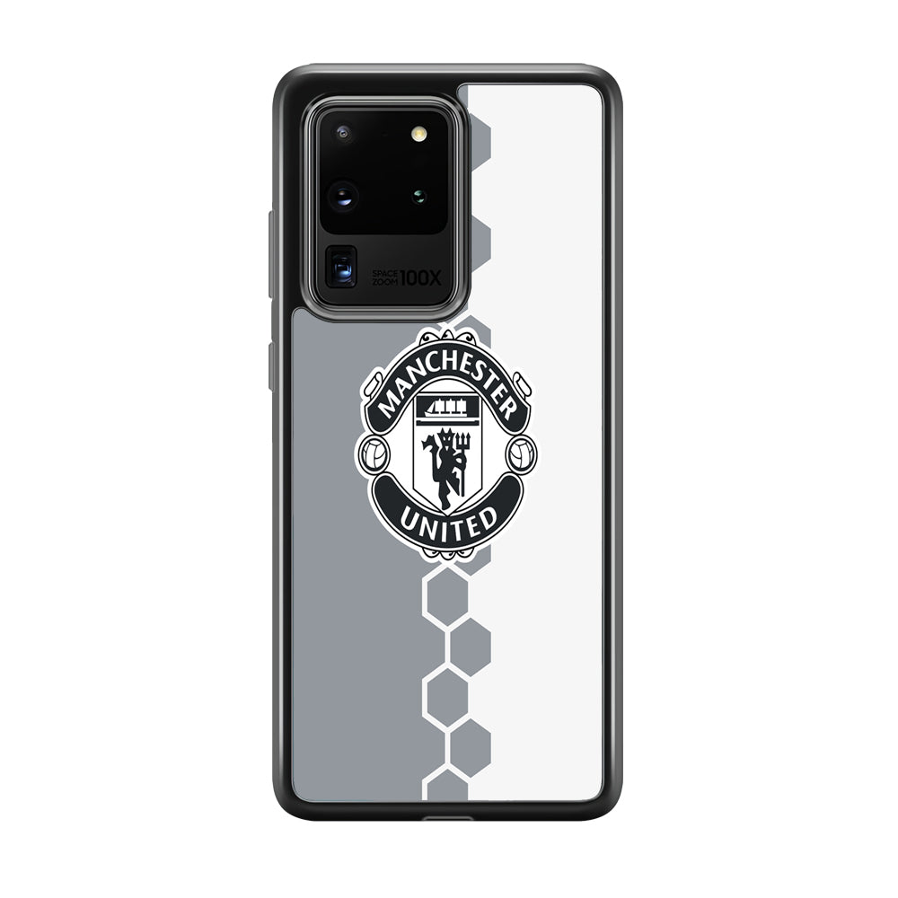 FB Manchester United 001 Samsung Galaxy S20 Ultra Case-Phone Case-Rubber Black (2D Case)-Altracase