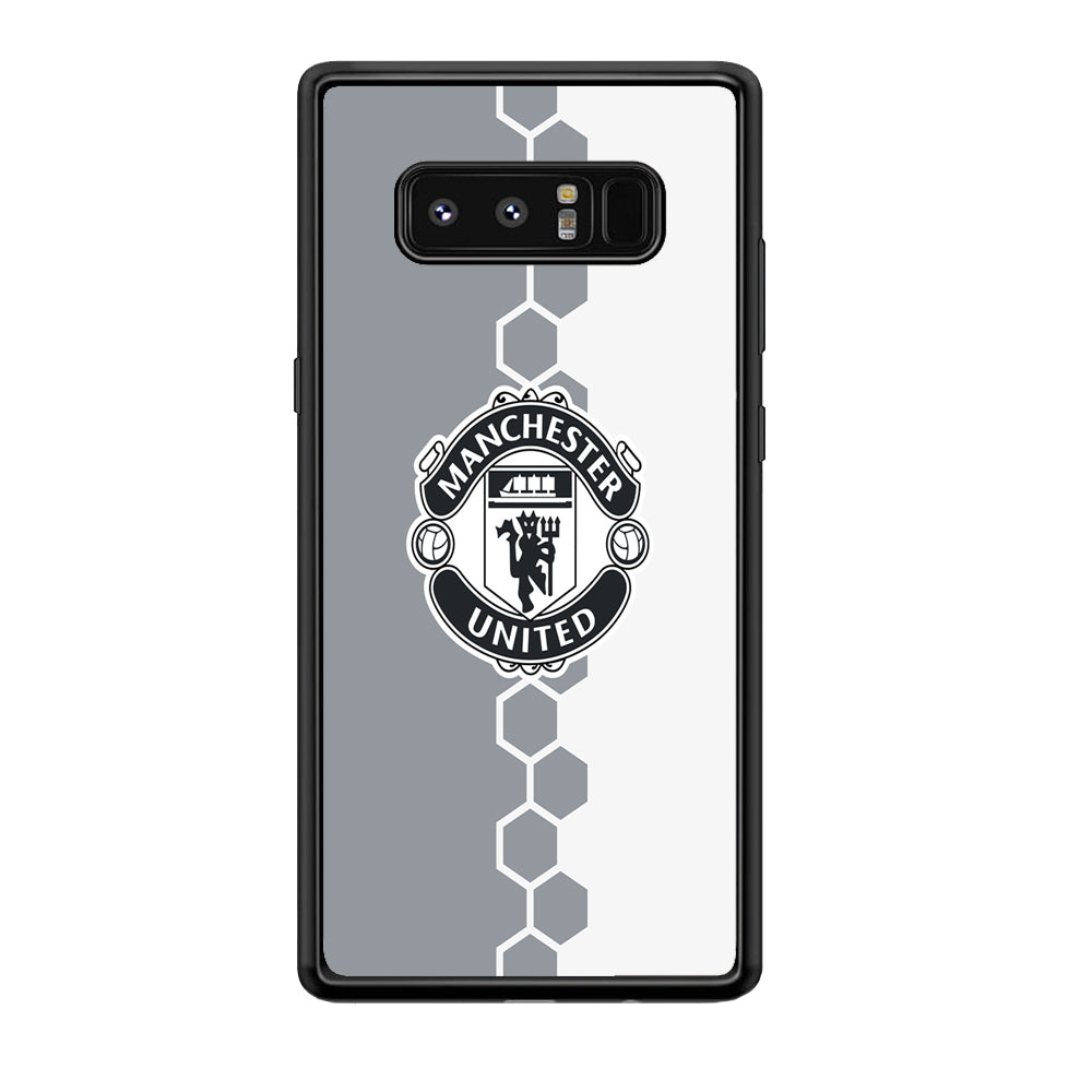FB Manchester United 001 Samsung Galaxy Note 8 Case-Phone Case-Rubber Black (2D Case)-Altracase
