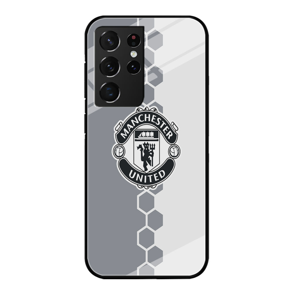 FB Manchester United 001 Samsung Galaxy S21 Ultra Case-Phone Case-Tempered Glass Case-Altracase