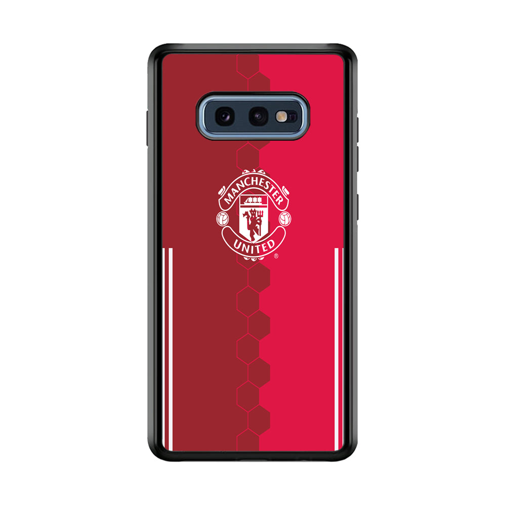 FB Manchester United Samsung Galaxy S10E Case-Phone Case-Rubber Black (2D Case)-Altracase