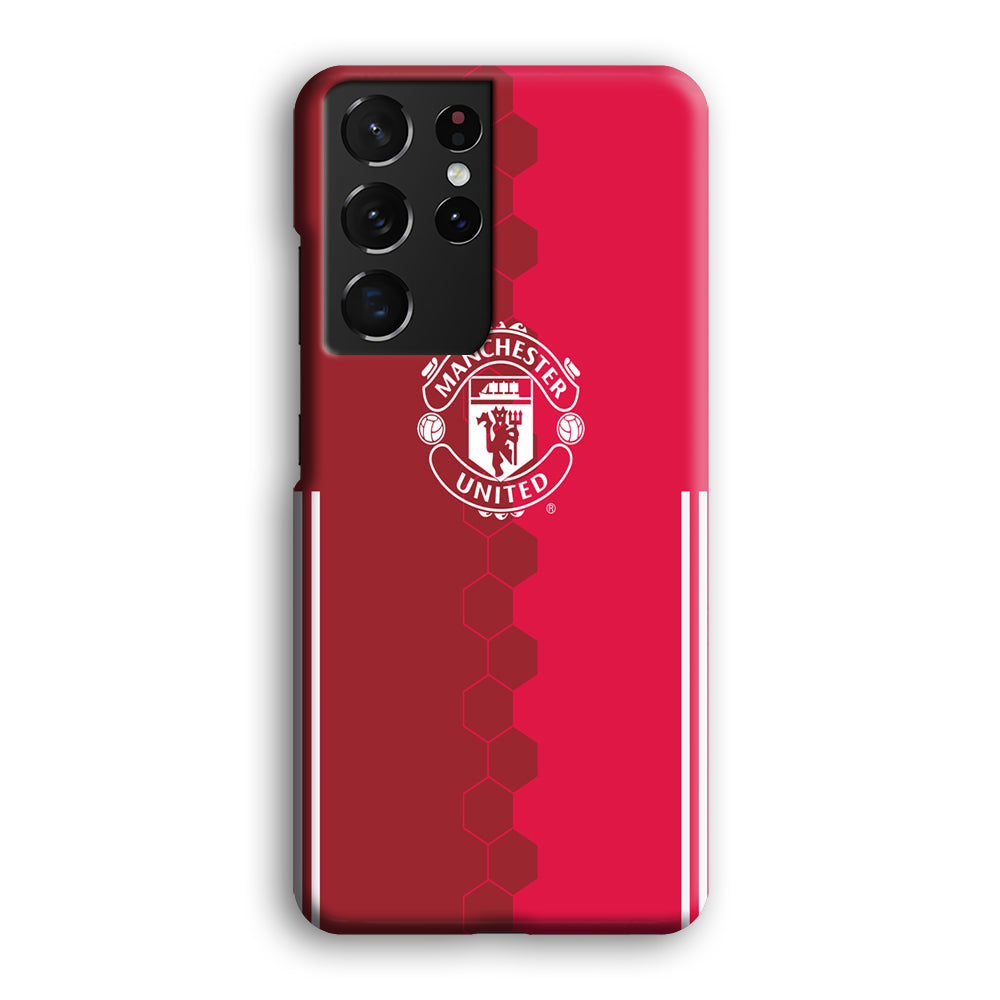 FB Manchester United Samsung Galaxy S21 Ultra Case-Phone Case-3D Case-Altracase