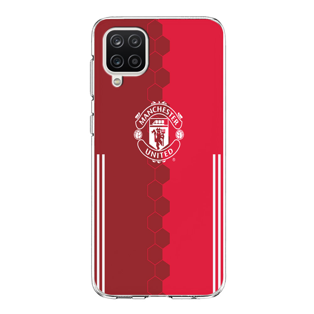 FB Manchester United Samsung Galaxy A12 Case-Phone Case-Clear Soft Case-Altracase