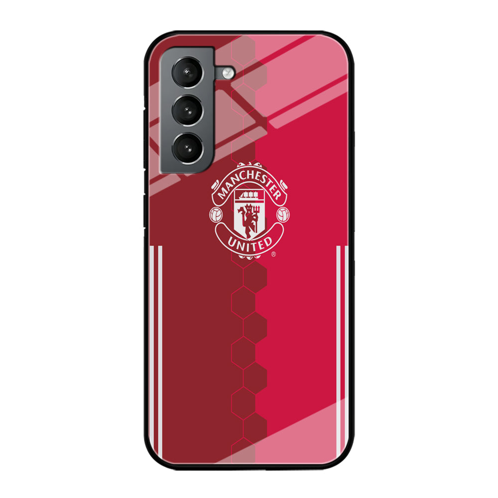 FB Manchester United Samsung Galaxy S21 Plus Case-Phone Case-Tempered Glass Case-Altracase