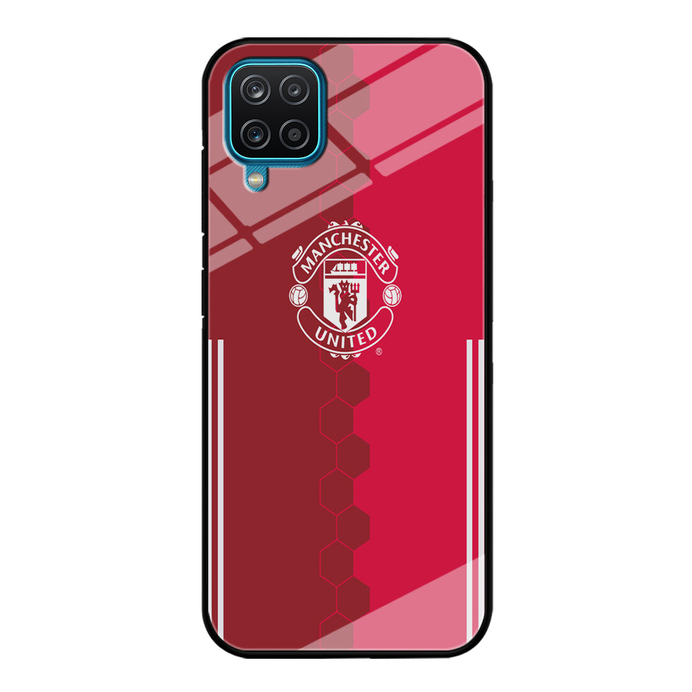FB Manchester United Samsung Galaxy A12 Case-Phone Case-Tempered Glass Case-Altracase