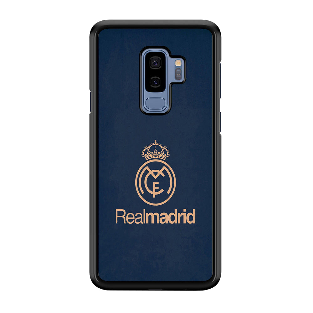 FB Real Madrid Samsung Galaxy S9 Plus Case-Phone Case-Rubber Black (2D Case)-Altracase