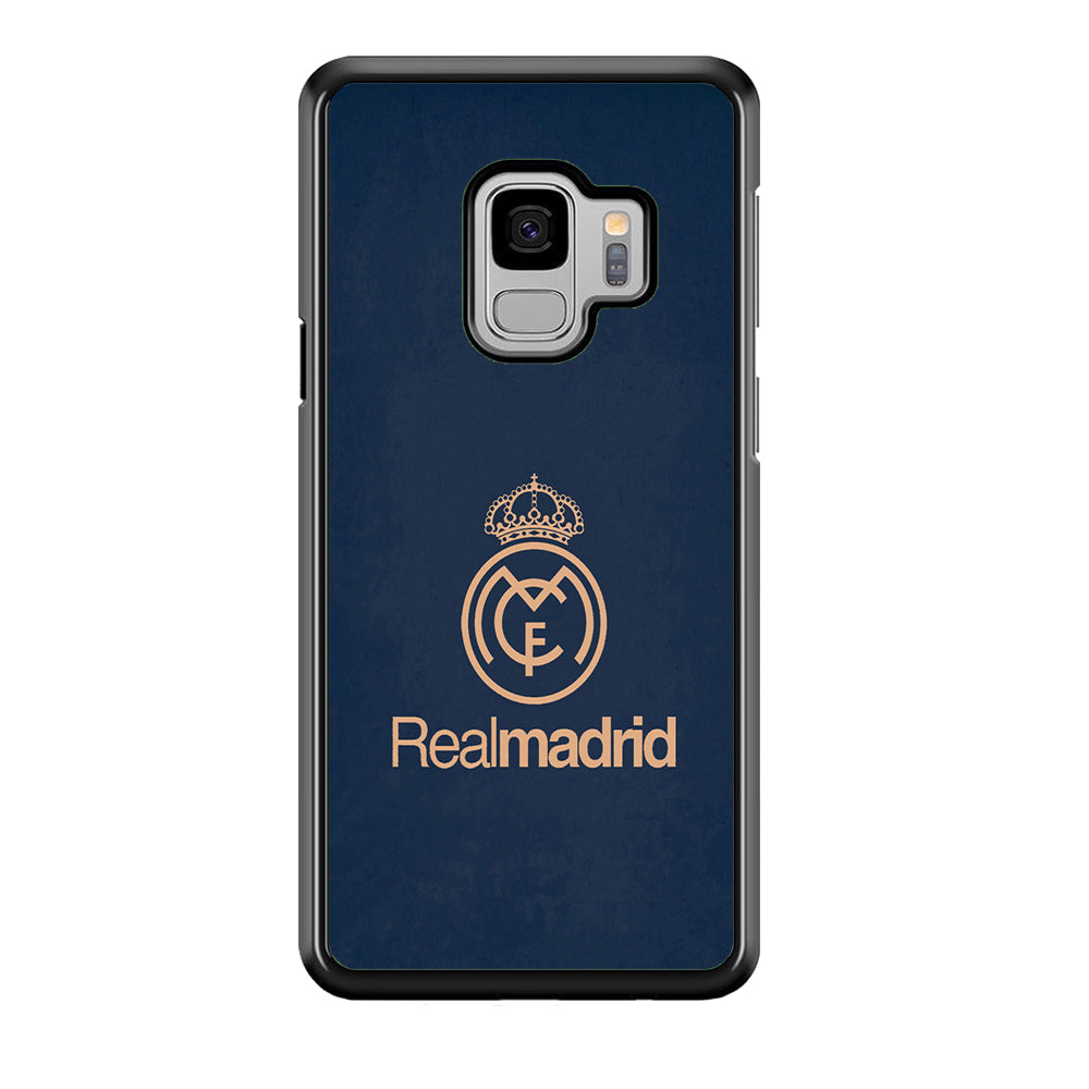 FB Real Madrid Samsung Galaxy S9 Case-Phone Case-Rubber Black (2D Case)-Altracase