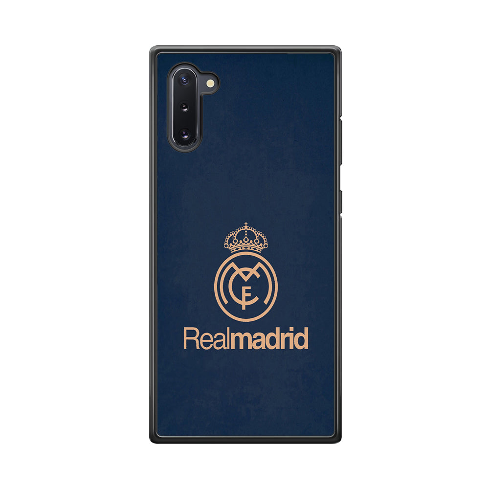 FB Real Madrid Samsung Galaxy Note 10 Case-Phone Case-Rubber Black (2D Case)-Altracase