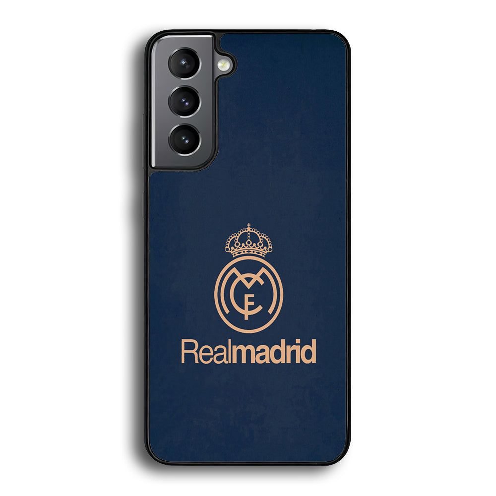 FB Real Madrid Samsung Galaxy S21 Plus Case-Phone Case-Rubber Black (2D Case)-Altracase