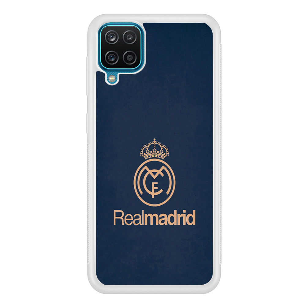 FB Real Madrid Samsung Galaxy A12 Case-Phone Case-Rubber White (2D Case)-Altracase