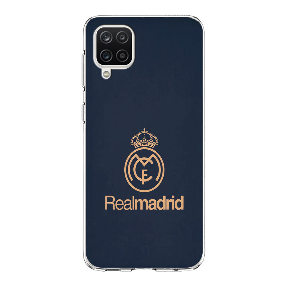 FB Real Madrid Samsung Galaxy A12 Case-Phone Case-Clear Soft Case-Altracase