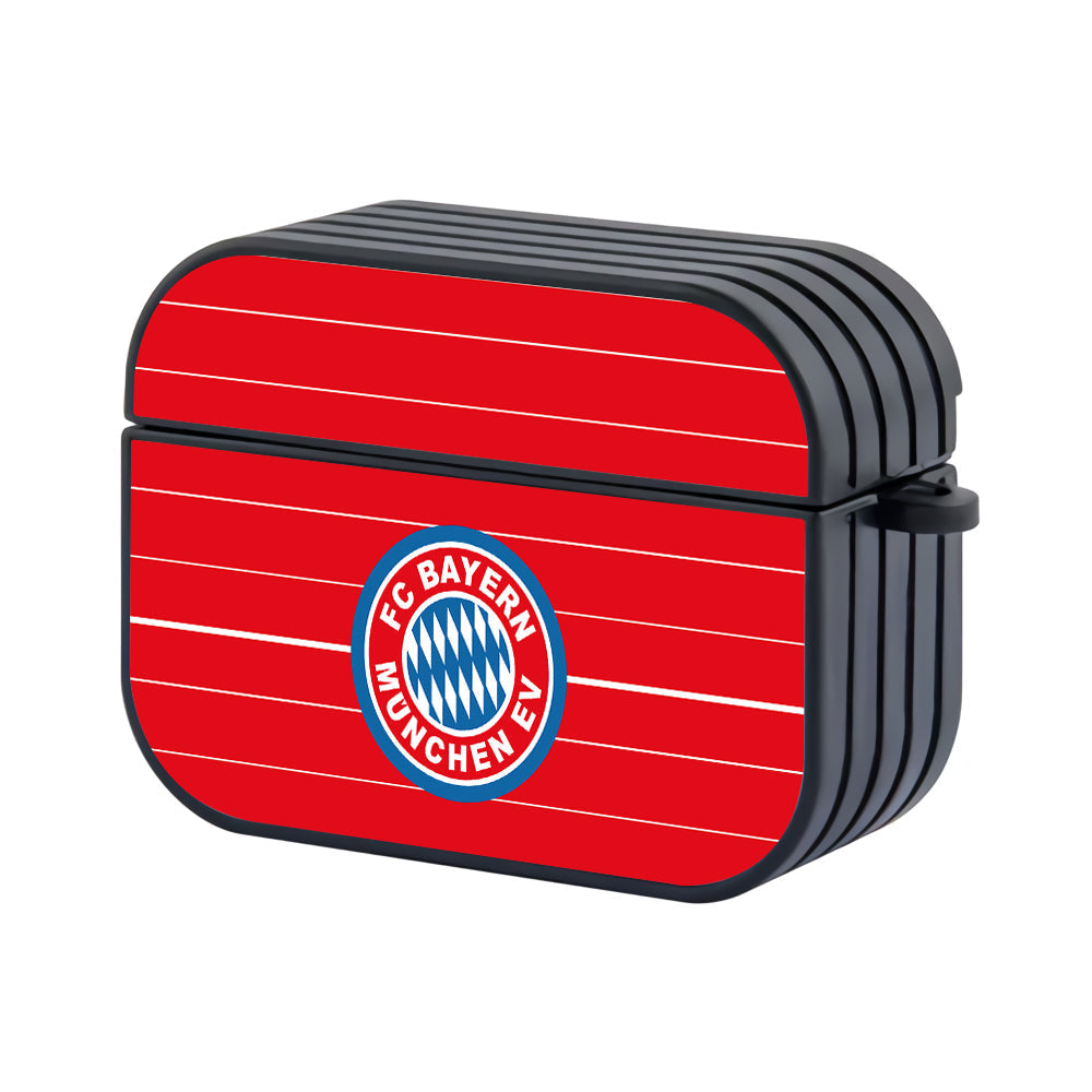 FC Bayern Munich Logo Stripe Apple AirPods Pro 3 Case-AirPods Pro 3 Case-Altracase