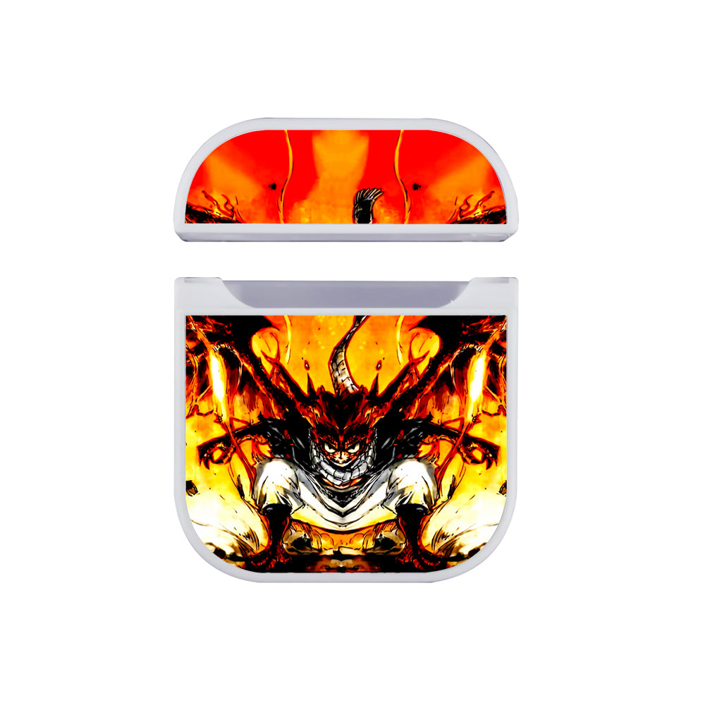 Fairy Tail Natsu Dragneel Dragon Hard Plastic Case Cover For Apple Airpods-AirPod Case-White-Altracase