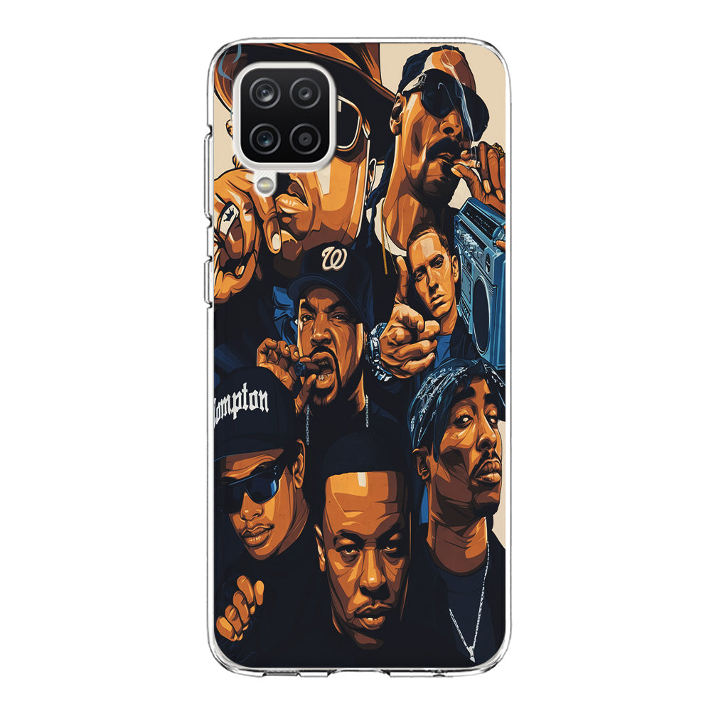 Famous Singer Rapper Samsung Galaxy A12 Case-Phone Case-Clear Soft Case-Altracase