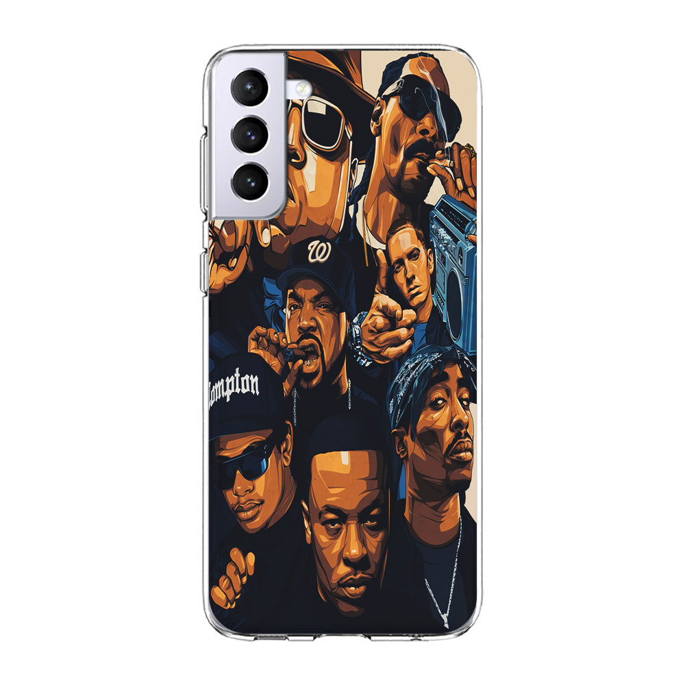 Famous Singer Rapper Samsung Galaxy S21 Plus Case-Phone Case-Clear Soft Case-Altracase