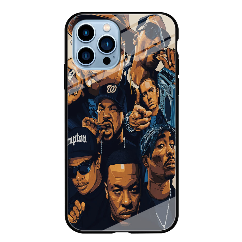 Famous Singer Rapper iPhone 14 Pro Case-Phone Case-Tempered Glass Case-Altracase
