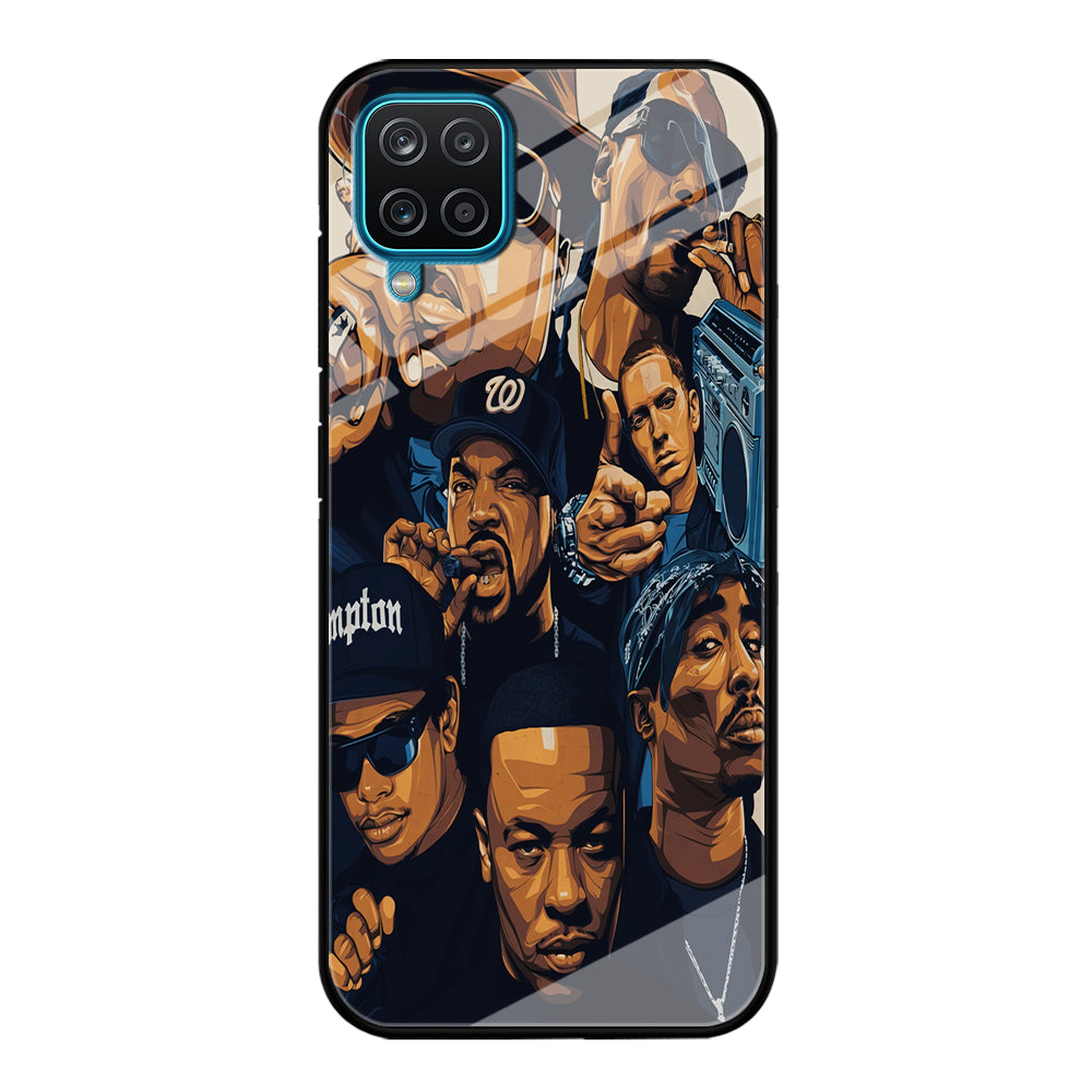 Famous Singer Rapper Samsung Galaxy A12 Case-Phone Case-Tempered Glass Case-Altracase