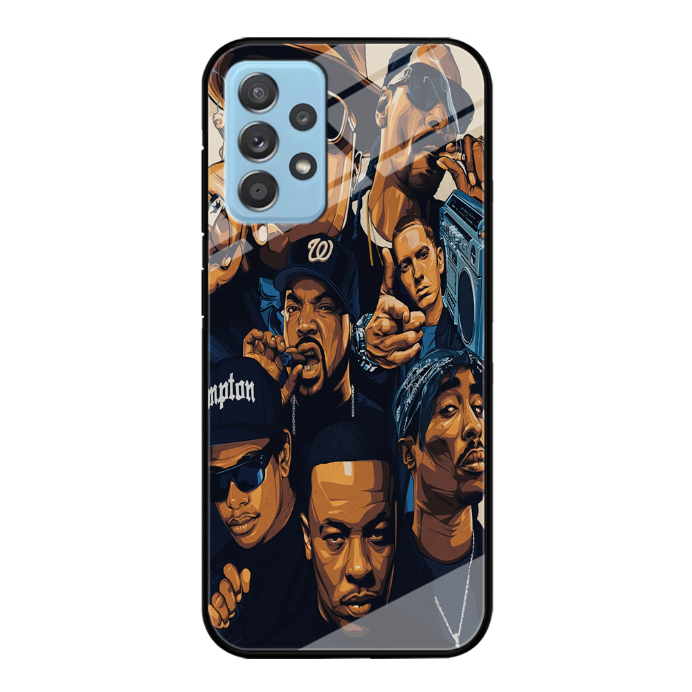 Famous Singer Rapper Samsung Galaxy A72 Case-Phone Case-Tempered Glass Case-Altracase