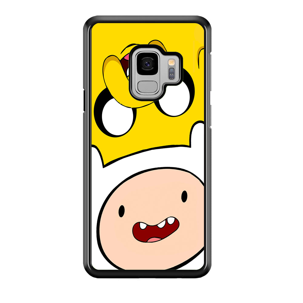 Finn and Jake Adventure Time Samsung Galaxy S9 Case-Phone Case-Tempered Glass Case-Altracase