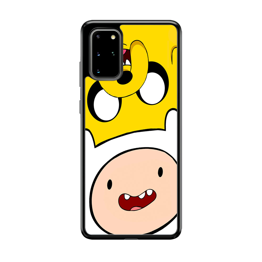 Finn and Jake Adventure Time Samsung Galaxy S20 Plus Case-Phone Case-Tempered Glass Case-Altracase