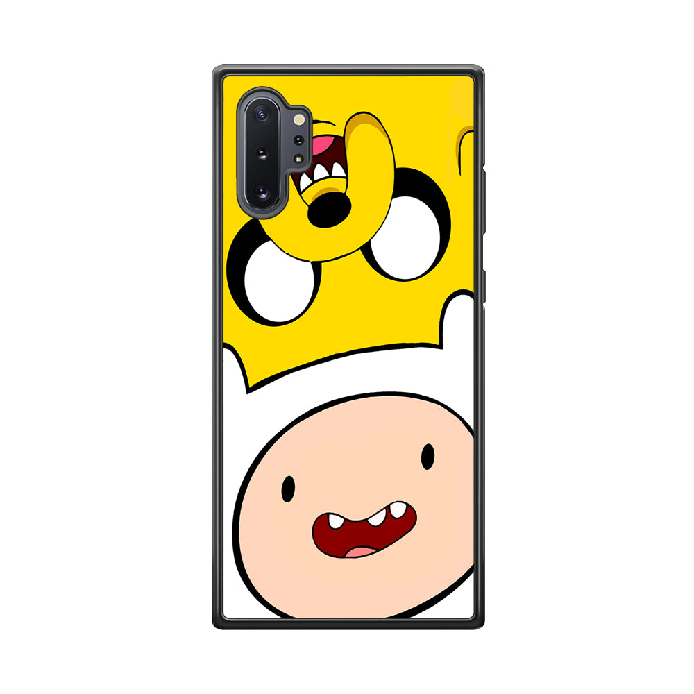 Finn and Jake Adventure Time Samsung Galaxy Note 10 Plus Case-Phone Case-Tempered Glass Case-Altracase
