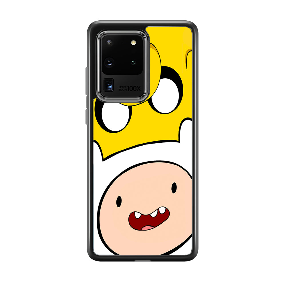 Finn and Jake Adventure Time Samsung Galaxy S20 Ultra Case-Phone Case-Tempered Glass Case-Altracase
