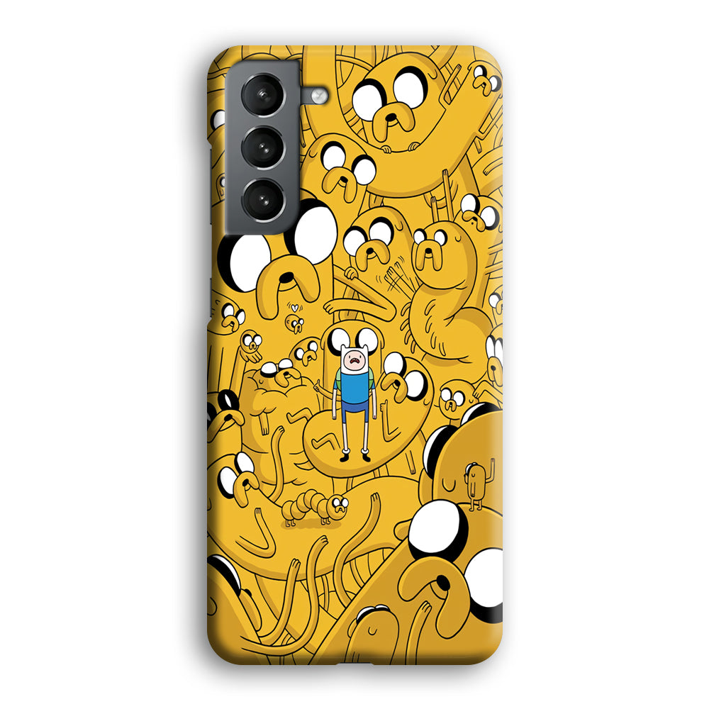 Finn and Jake Doodle Samsung Galaxy S21 Plus Case-Phone Case-3D Case-Altracase
