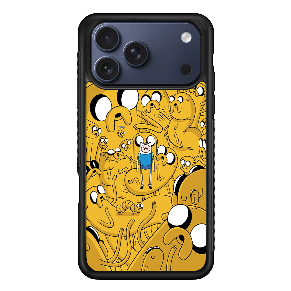 Finn and Jake Doodle iPhone 17 Pro Case - Altracase