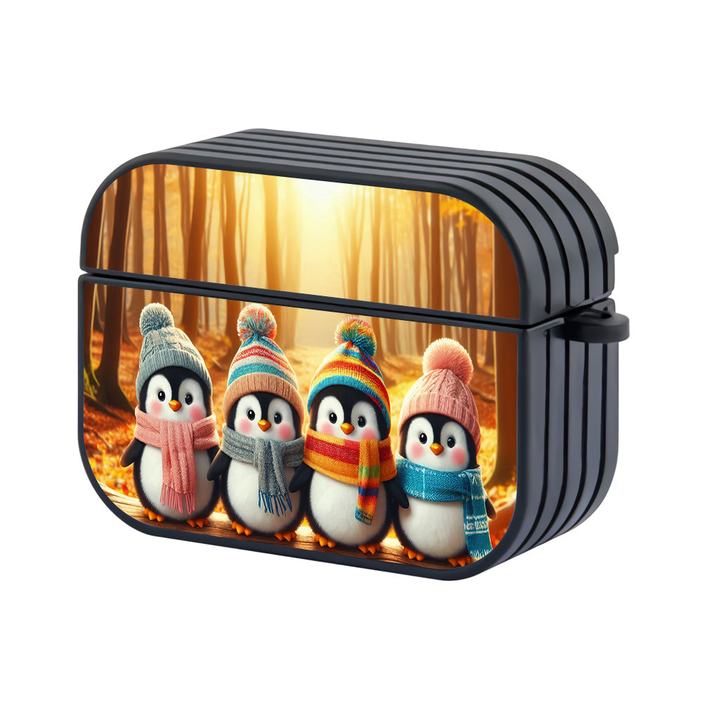Four Penguins in The Forest Apple AirPods Pro 3 Case - Altracase