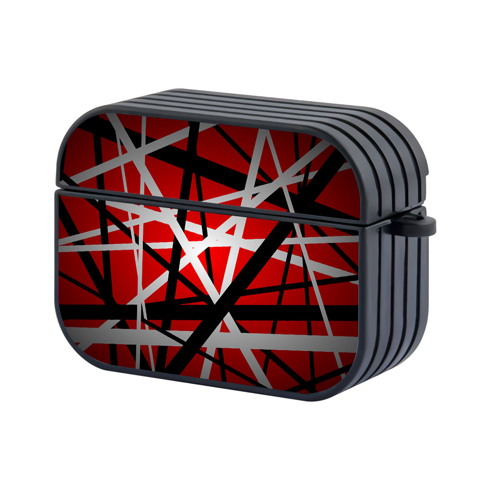 Frankenstrat Pattern Guitar Hard Plastic Case Cover For Apple Airpods Pro 2-AirPod Case-Altracase