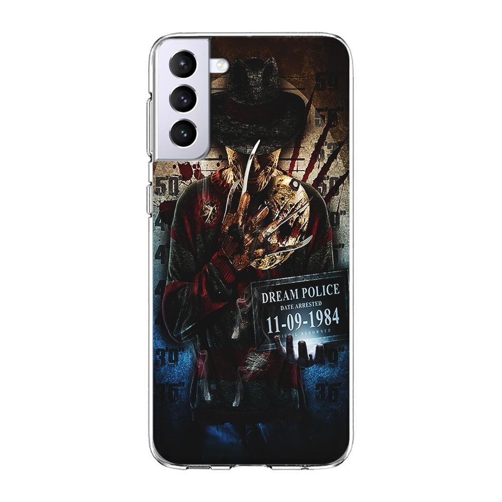 Freddy Krueger Art Poster Samsung Galaxy S21 Plus Case-Phone Case-Clear Soft Case-Altracase