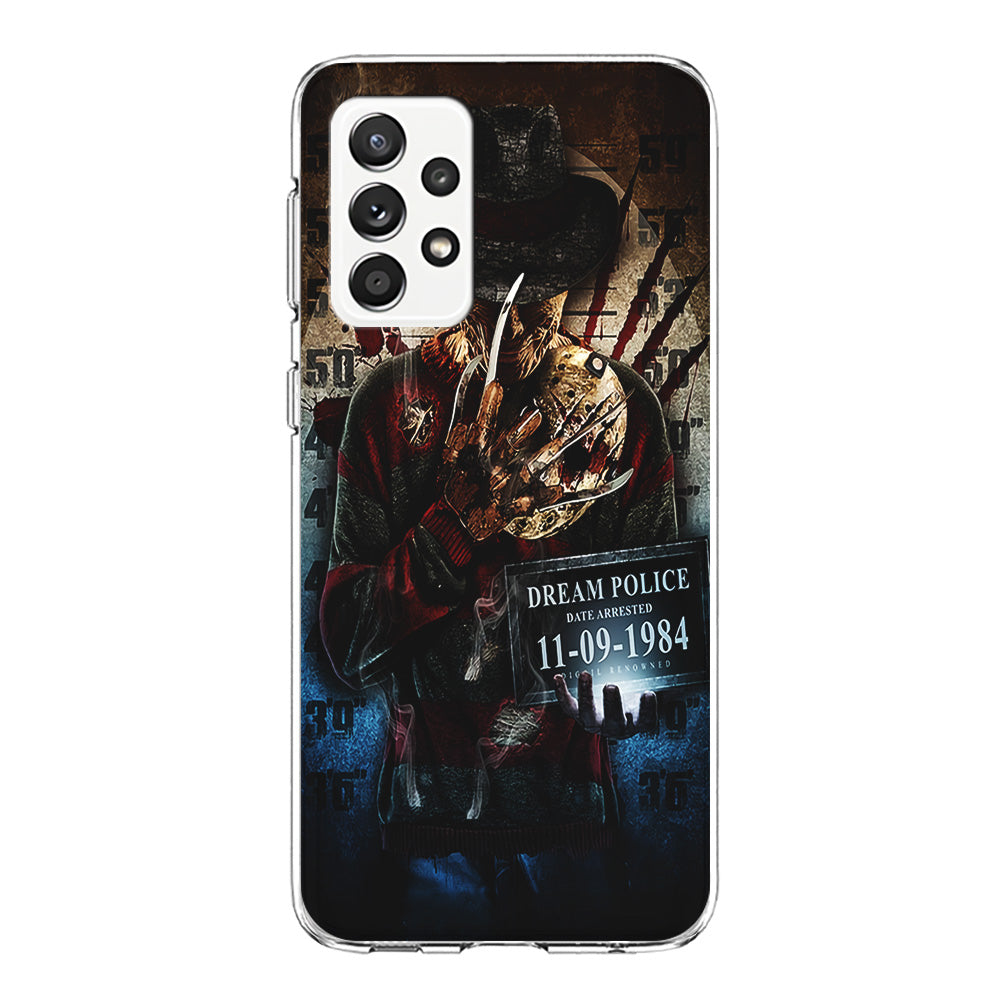 Freddy Krueger Art Poster Samsung Galaxy A72 Case-Phone Case-Clear Soft Case-Altracase
