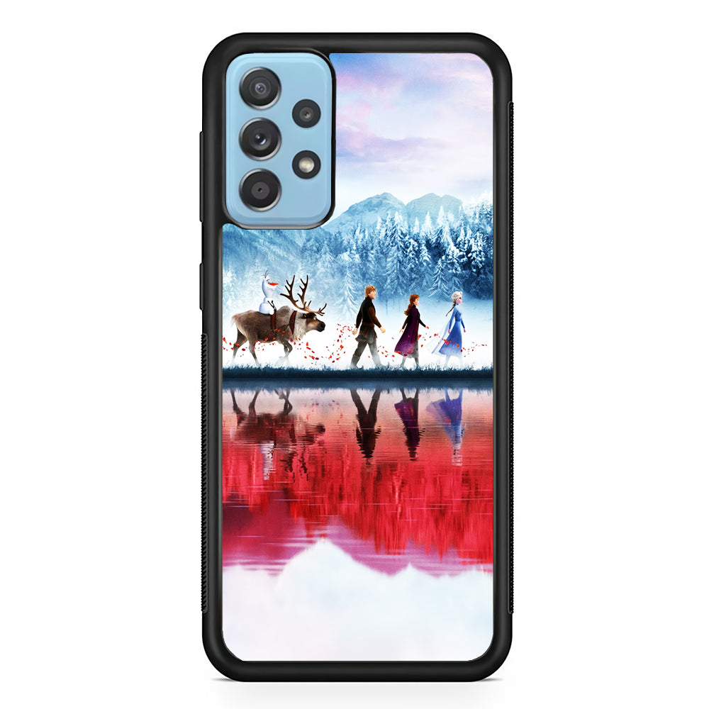 Frozen 2 Poster Samsung Galaxy A72 Case-Phone Case-Rubber Black (2D Case)-Altracase