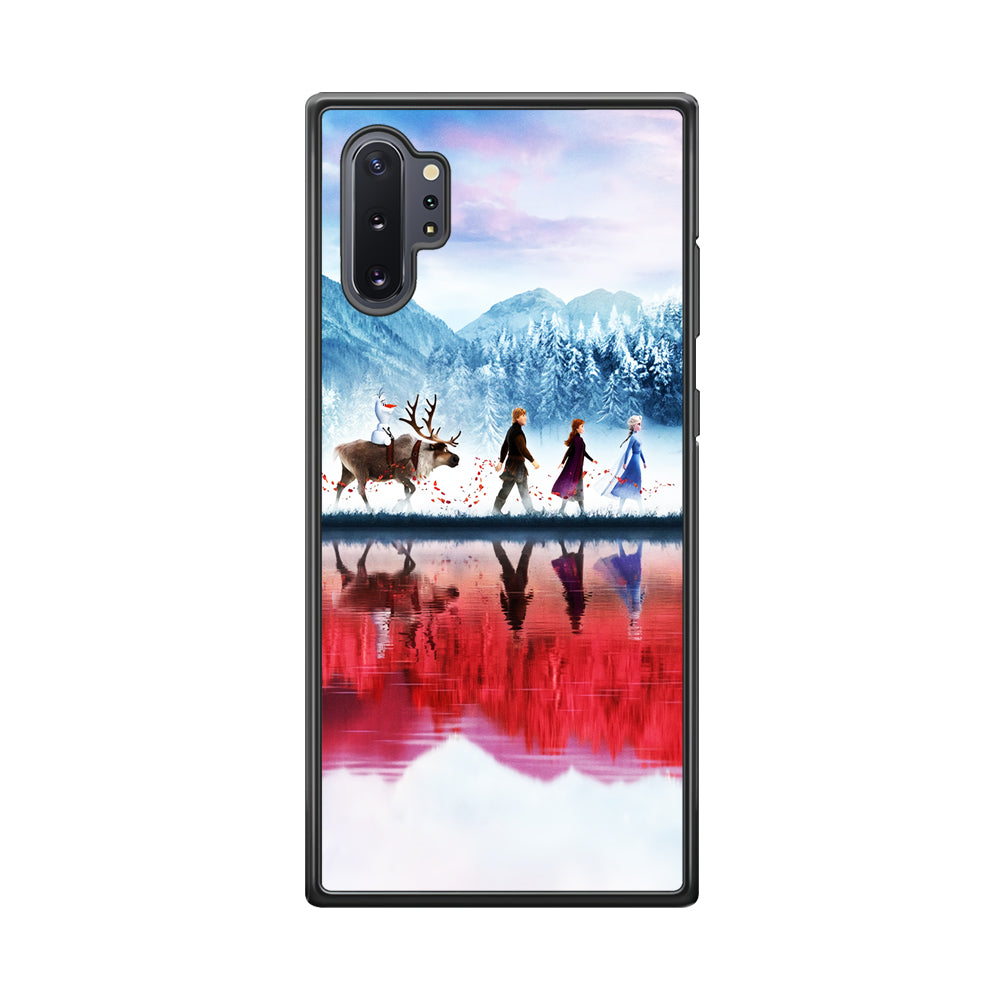 Frozen 2 Poster Samsung Galaxy Note 10 Plus Case-Phone Case-Rubber Black (2D Case)-Altracase